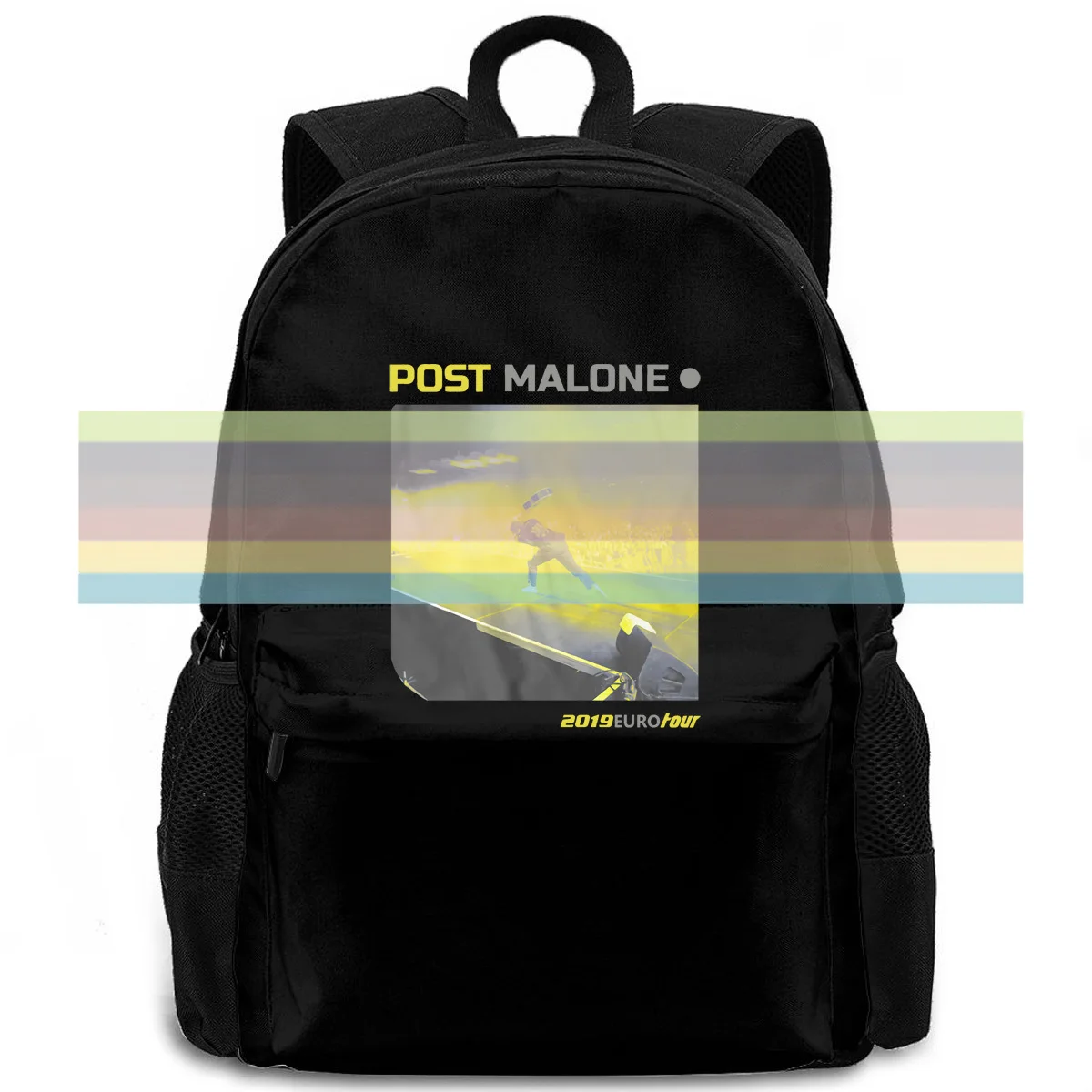 

Рюкзак для мужчин и женщин Post Malone Euro Tour Merch Beerbongs & Bentleys Rap Hip Hop Music для ноутбука, для путешествий, для взрослых