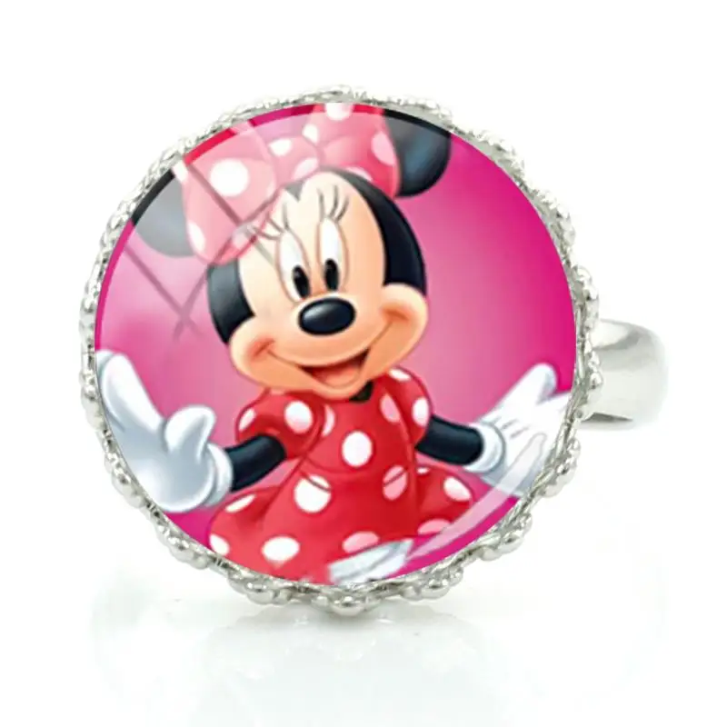 

Disney Cute Minnie Mickey Mouse Ring Crown Ladies Ring Fashion Taste Design Jewelry Fashion Design Jewelry Art Ring