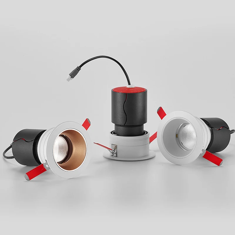 Гостиная Встраиваемая потолочная неослепляющего света Точечный светильник