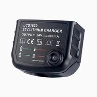 new lcs1620 li ion battery four troughs charger 1 5a charging current for blckdcker power tool useu