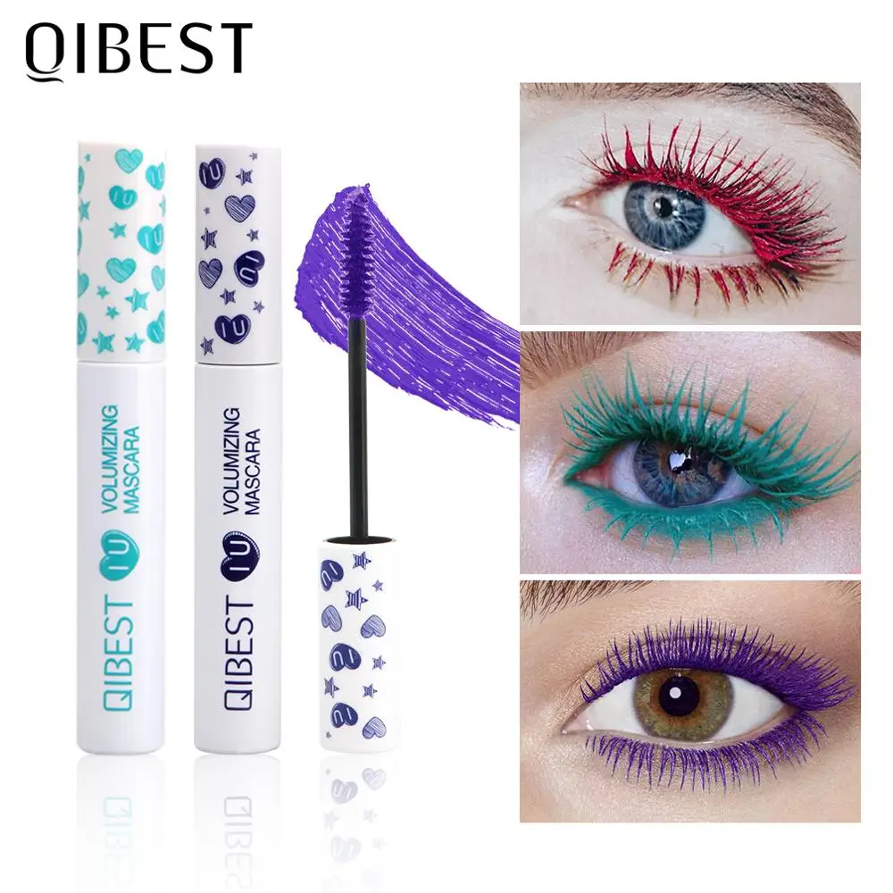 Тушь QIBEST для ресниц профессиональная шелковистая Удлиняющая макияжа косметика