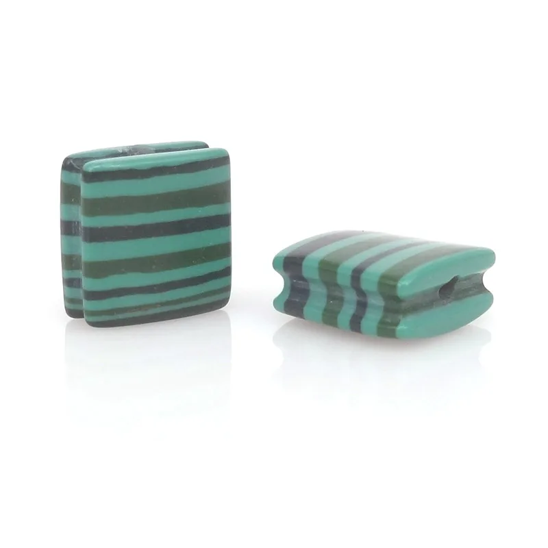 10 шт. бусины из Малахита для браслетов|stone beads|malachite cabochonfashion beads |