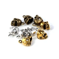 21 pcs 3d small football helmet charms pendants for jewelry making bracelet necklace diy accessories 13 x11mm nm308