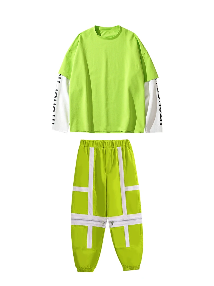 Детская танцевальная одежда в стиле хип-хоп детская тренировочная уличные