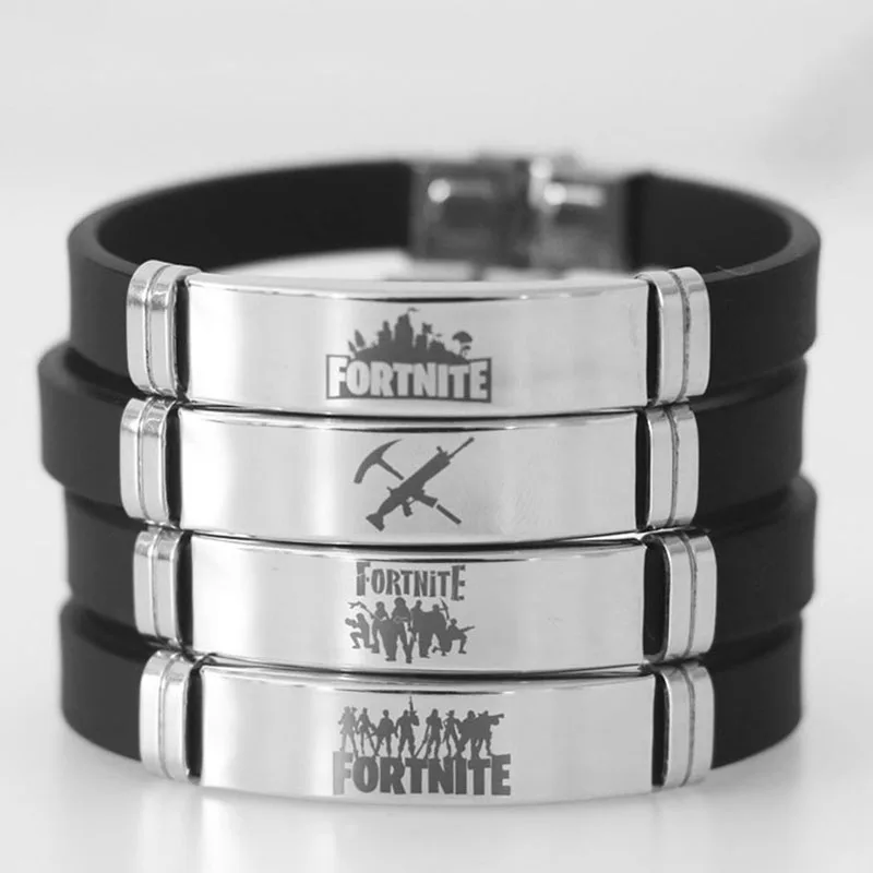 Fortnite браслет взрослых Студент нержавеющая сталь цепочка на руку подарок игра