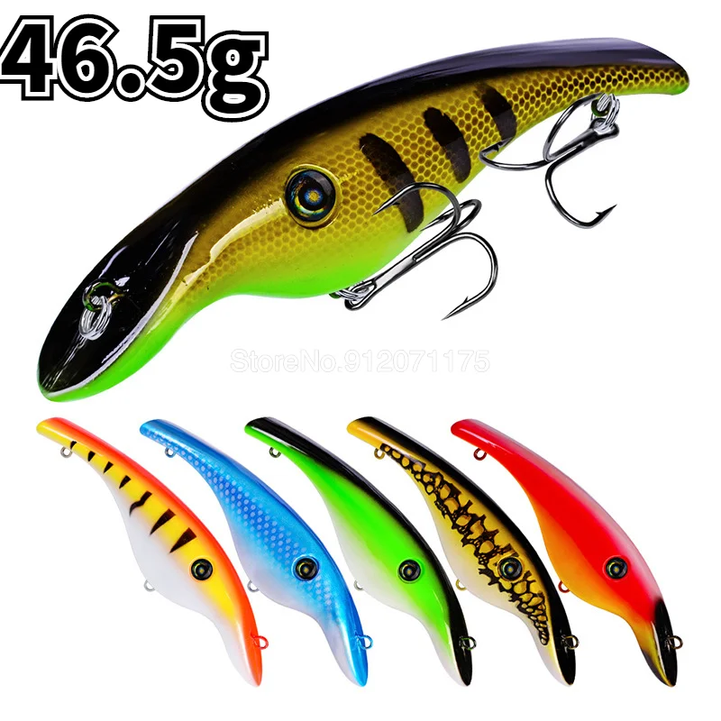 

Рыболовная Приманка экспортируется в США, 3D снасти, искусственная приманка, 8 цветов, Большие Приманки, медленно тонущий Джеркбейт