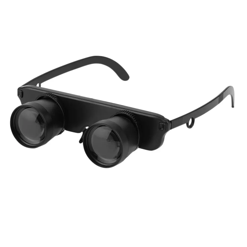 LESHP лучший 3X28 двойной глаз очки Стиль Открытый рыболовный бинокль оптика