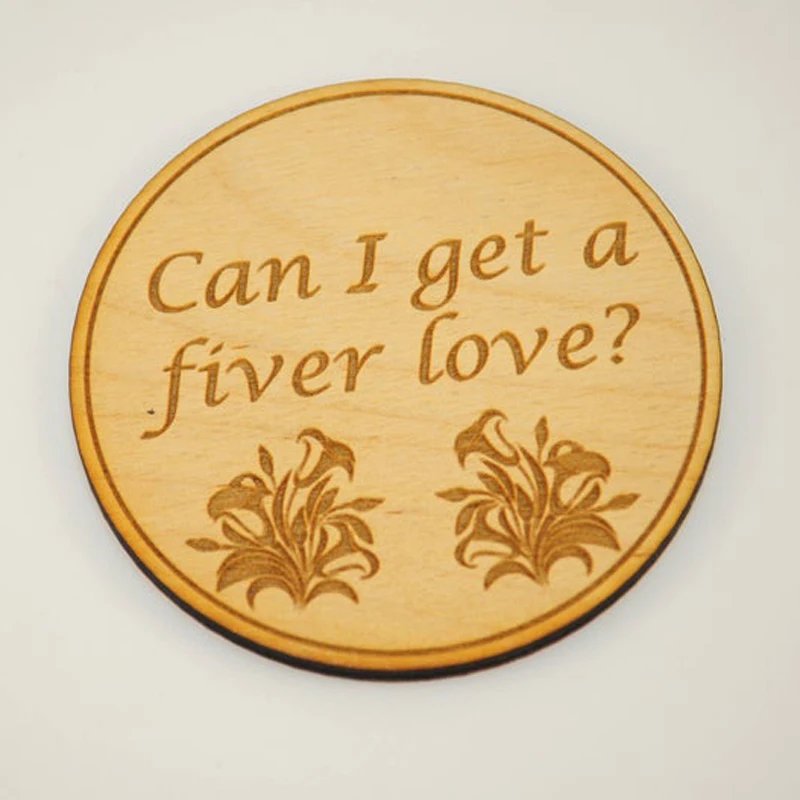 Деревянные подставки столовые приборы Декор Круглый термостойкий Коврик для