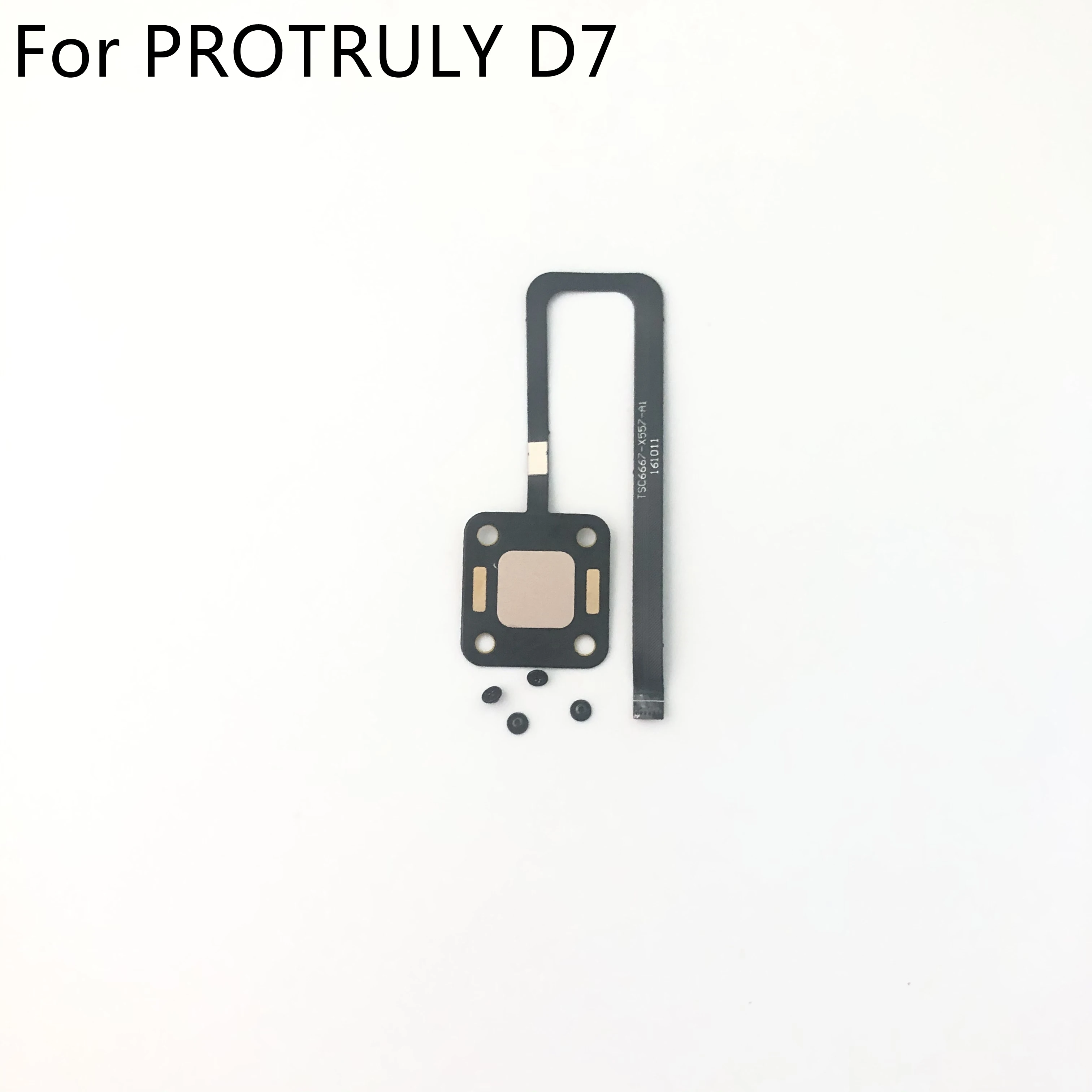 Кнопка датчика отпечатков пальцев protrue D7 с гибким кабелем FPC для protrue D7 MTK6797 Helio X20 5,5 1920*1080 Бесплатная доставка