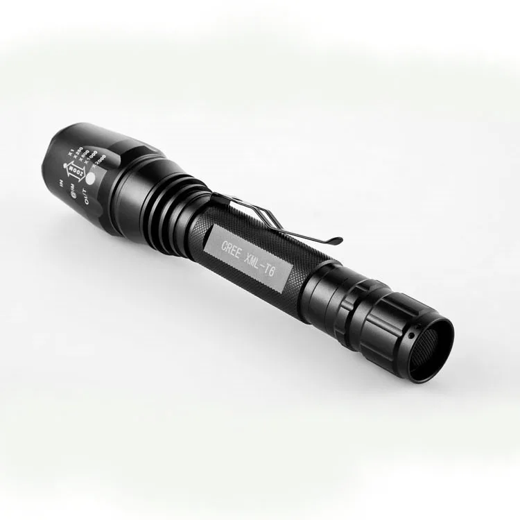 Kaufen Led Professional Outdoor Taschenlampe Leistungsstarke Military Tactical Taschenlampe Aufladbare Licht Lanterna Tragbare Beleuchtung BI50FL