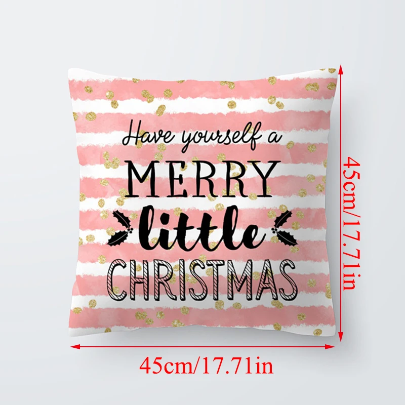 Розовые золотые блестящие перья геометрический чехол для подушки современная