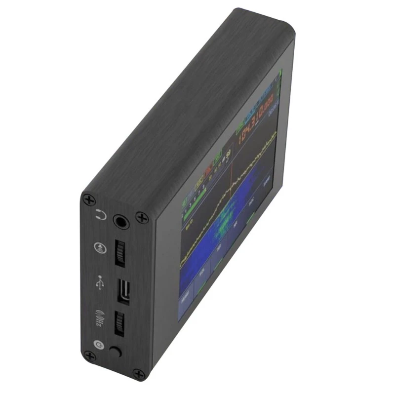 50KHz-200MHz DSP SDR Receiver Malahit Shortwave Radio 3.5 Inch Touching IPS Display Screen | Инструменты