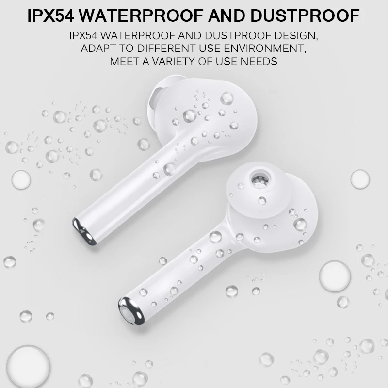 Беспроводные наушники TWS Bluetooth 5 0 с микрофоном и сенсорным управлением супер