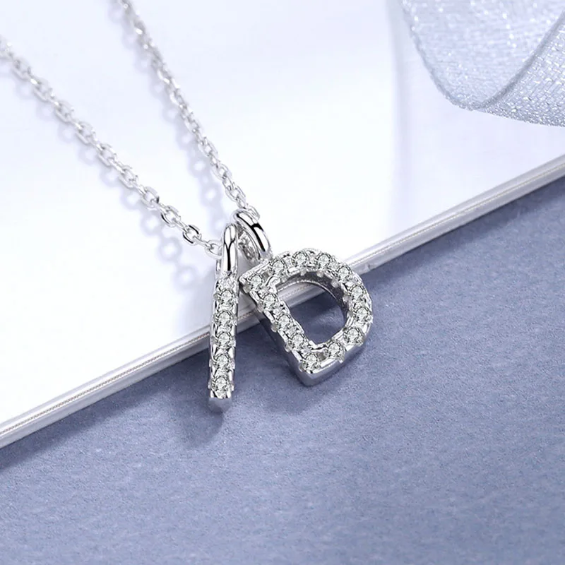 Женское Ожерелье с буквами ID FUN PROUDER универсальная цепочка до ключицы из