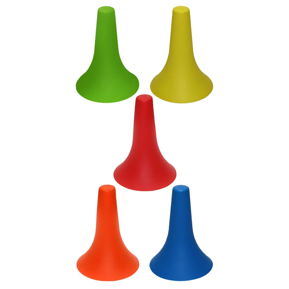 

5Pcs Soccer Balls Marker Obstacle Marker Cones Football Training Sign Barrels