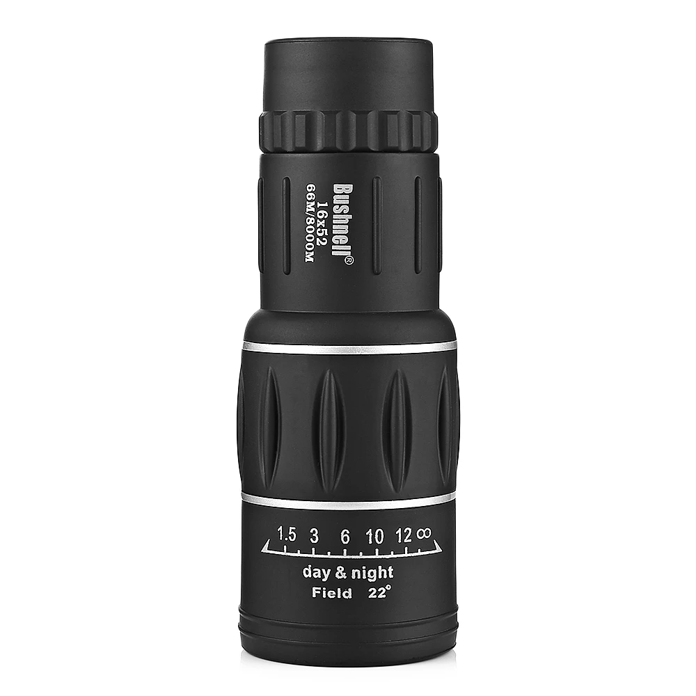 16x52 монокулярный телескоп Двойной фокус регулировка низкий Ночной светильник