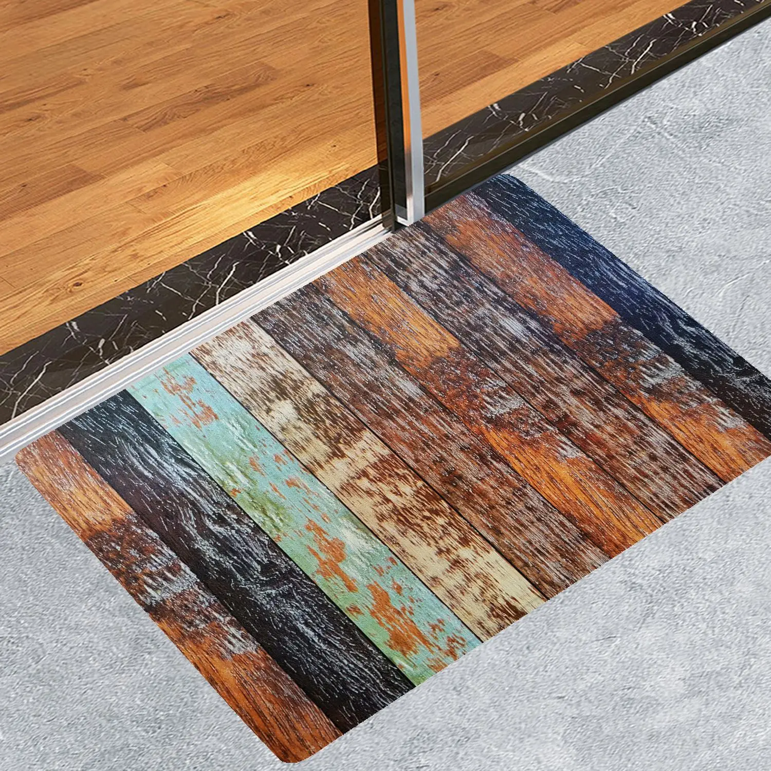 Современный кухонный коврик Нескользящие моющиеся коврики для пола из