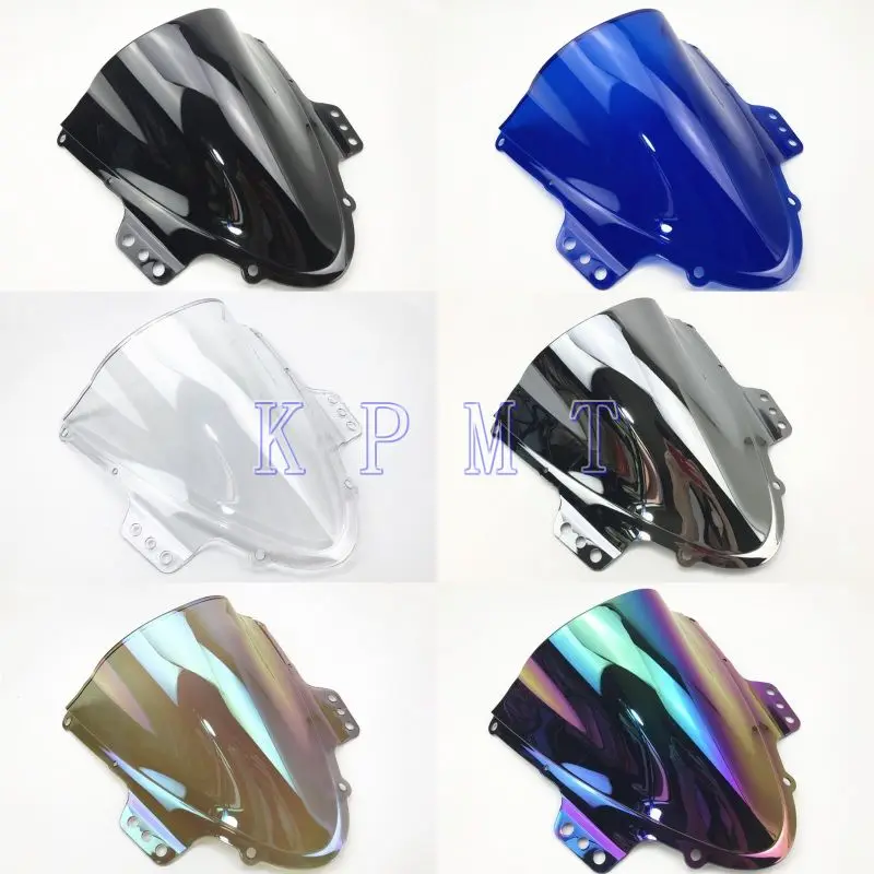 Ветровое стекло для Suzuki GSXR 1000 R K5 2005 2006 gsxr r k5 05 06 черный дым ветровое двойной