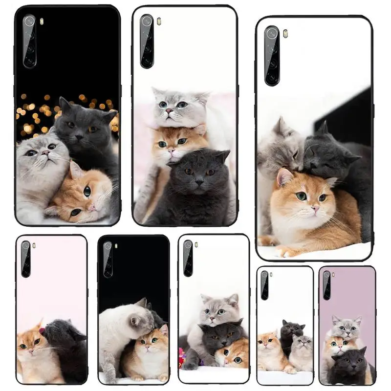 

Cute Cute Pet Meow Star Phone Case For Xiaomi Redmi 10 10x Note 9 9T 9A 9S 7 8 9se 7a 8a 8t Pro Max K20 30 Pro Funda