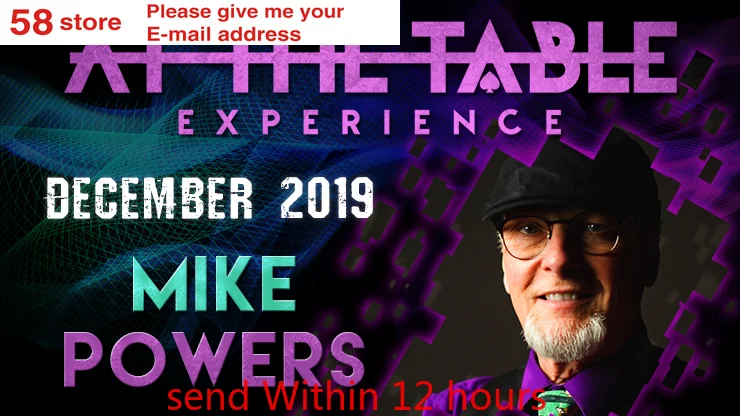 

2019 Mike Powers At The Table Live Lecture Magic Instructions Magic trick