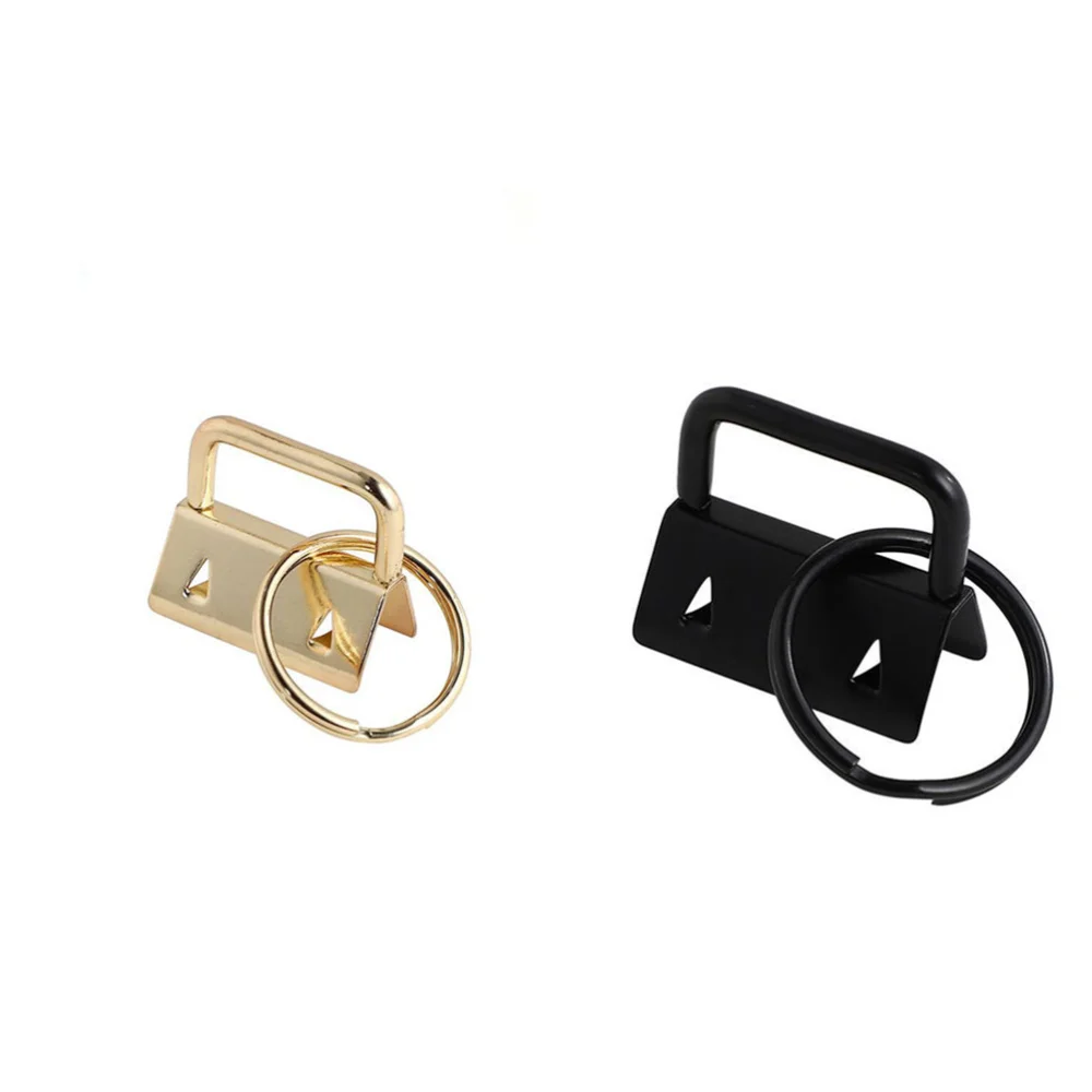 25 шт. Сделай Сам ткань аппаратные средства брелок для ключей с ремешком на руку