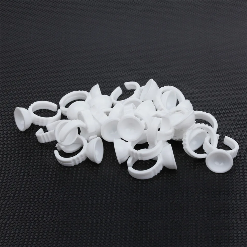 Кольцо держатель для клея ресниц 100 шт.|Накладные ресницы| |