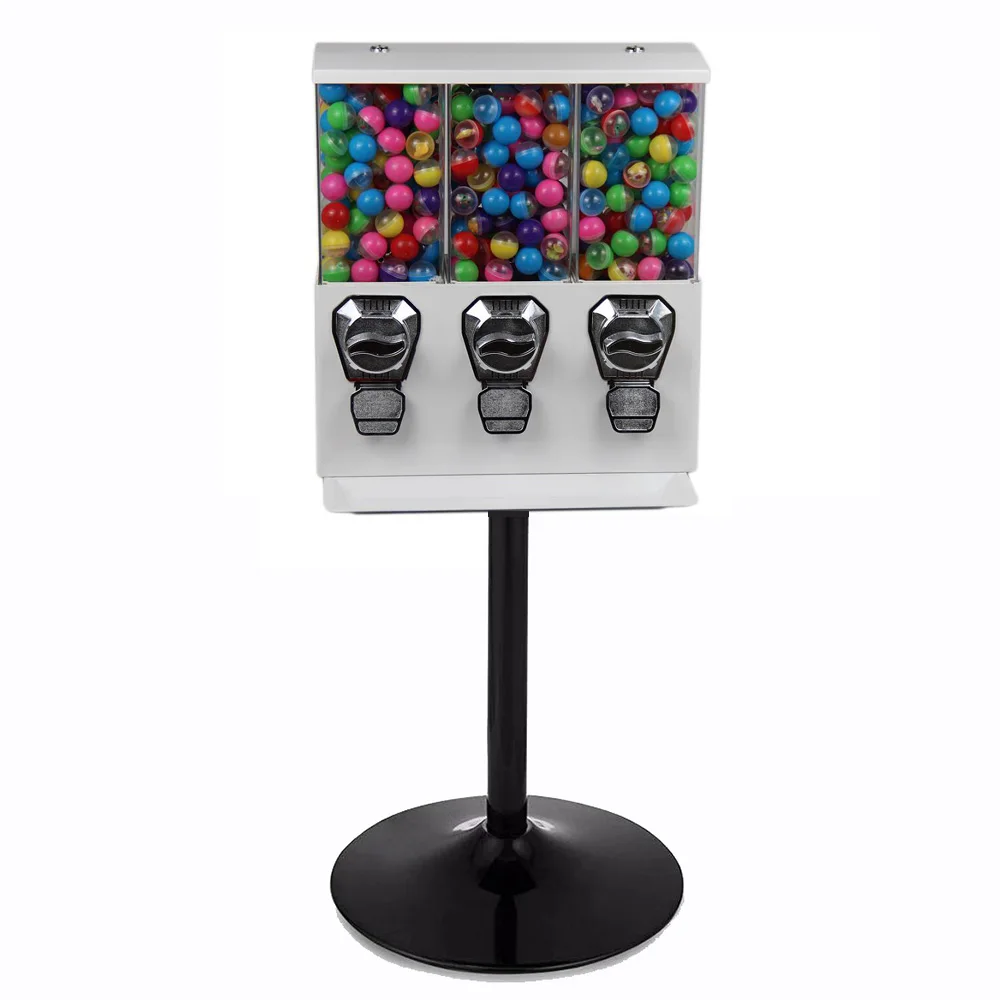 Высококачественный торговый автомат Zhutong с тройной головкой для конфет тройным