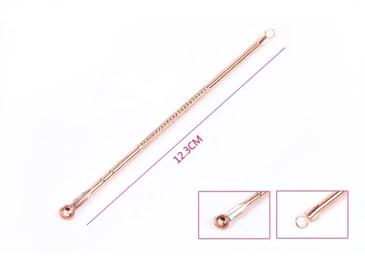 4 шт. набор экстракторов черных точек с розовым золотом очиститель средство для