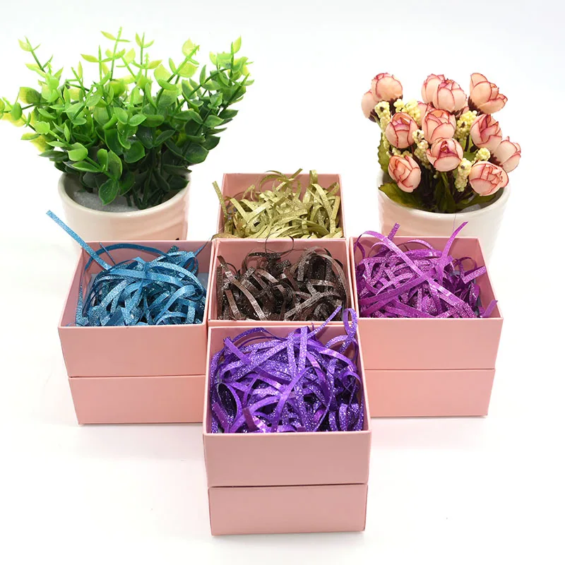 20g/50g Colorful Shredded Paper Strips Foil Raffia Tissue Gift Box Hampers Filler Wedding Shower Party Decoratio Glitter Ribbon | Дом и сад
