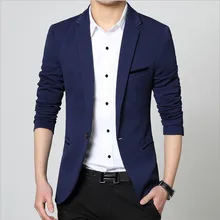Novos homens casual blazers outono primavera moda fino terno jaqueta masculino blazer roupas (3)