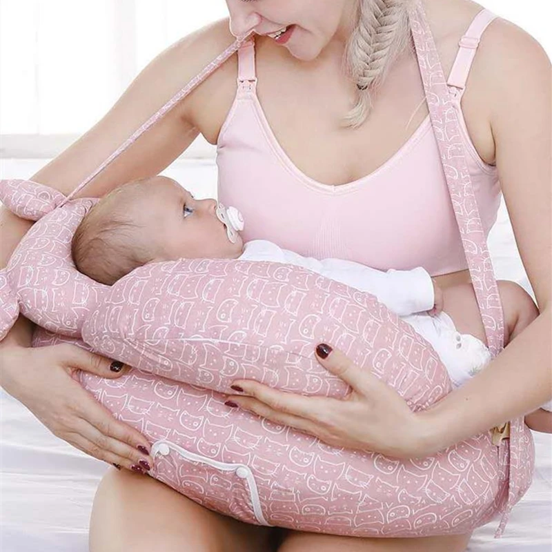 

Breastfeeding pillow nursing confinement pad waist protection artifact newborn baby lying down feeding pillow anti-spitting milk