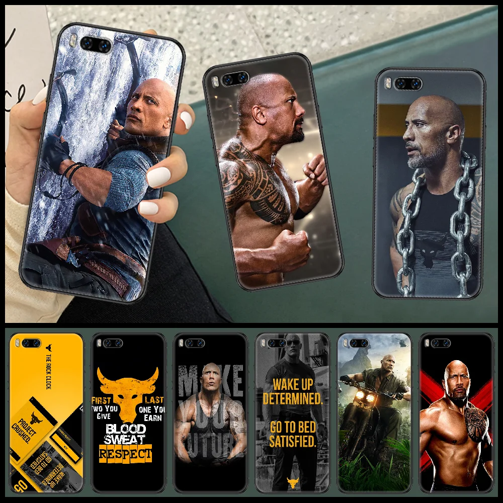 Чехол для телефона The Rock Dwayne Johnson ua Xiaomi Mi Max Note 3 A2 A3 8 9 9T 10 Lite Pro Ультрачерный мягкий