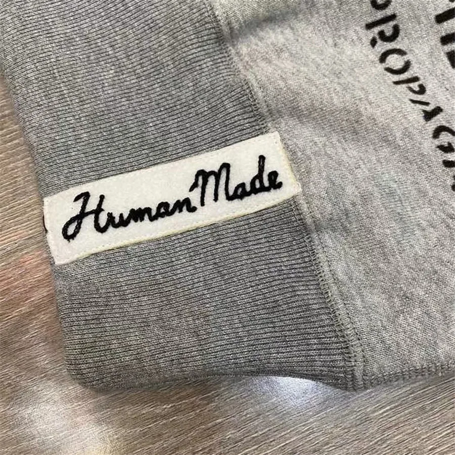 

Top-Version HUMAN MADE Crewneck Women Men 1:1 oversized sweatshirt HUMAN MADE Hoodies harajuku men clothing
