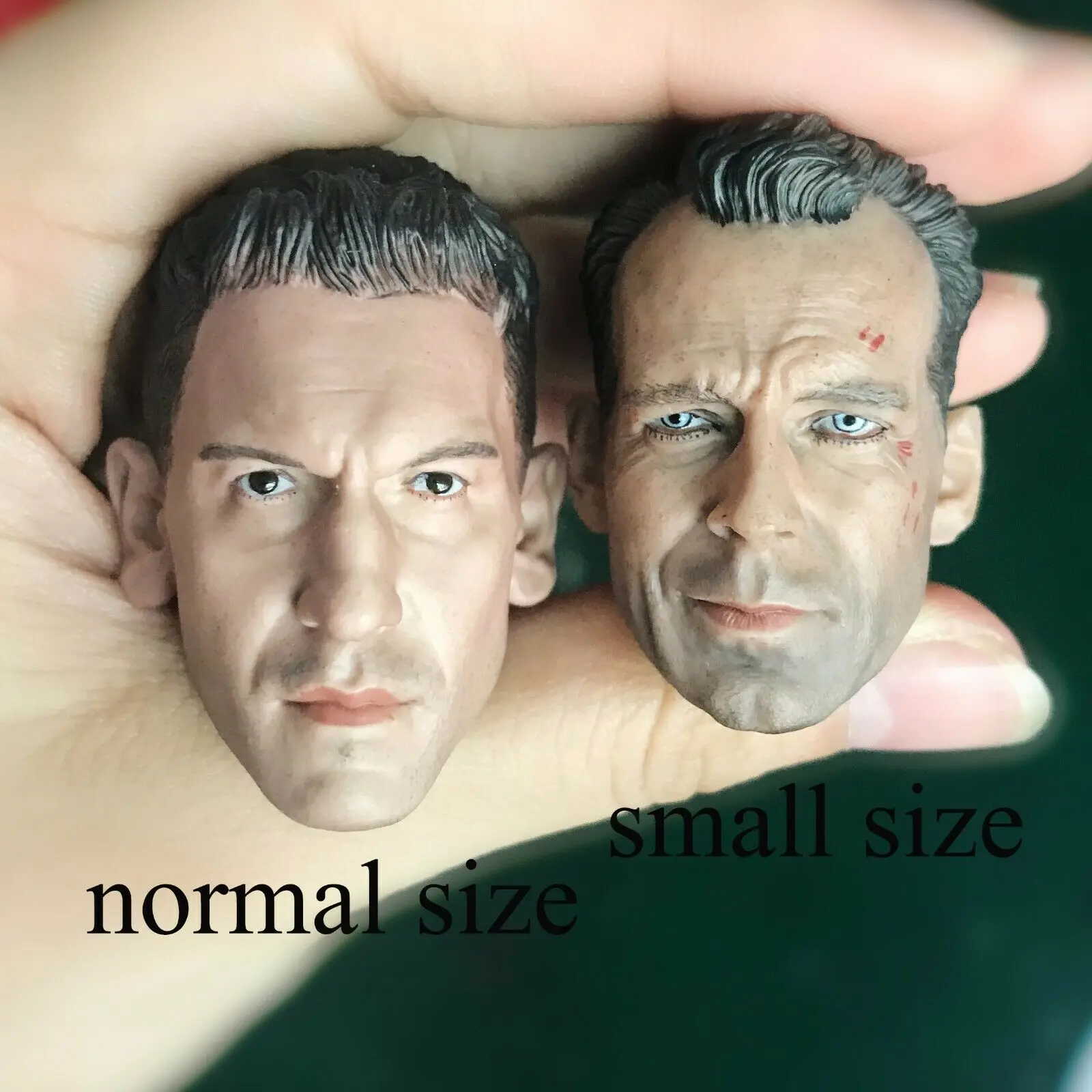 Маленький размер 1/6 Брюс Уиллис Лиам нисон голова лепить Fit 12 ''фигура|Игровые