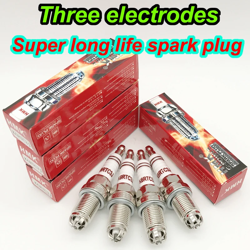 4 шт. сжиженного газа СПГ Свеча зажигания ET BKR7 LPG K6RTC3J для IK20 IK20TT VK20 BKR6EIX PFR7B D BKR7EIX BKR