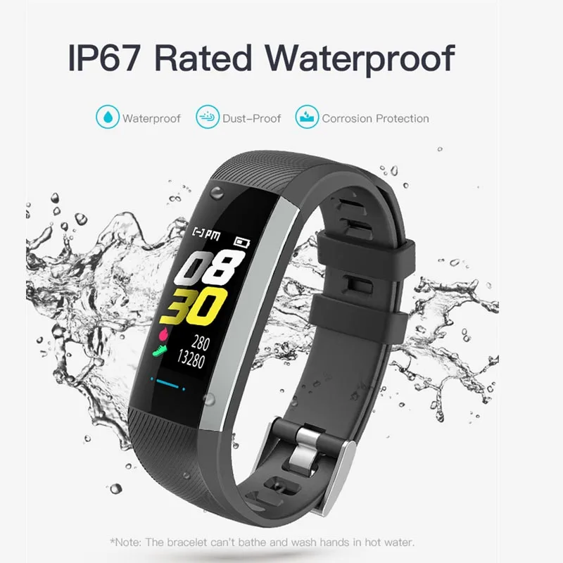 Смарт браслет Greentiger M2 Pro фитнес трекер пульсометр смарт Bluetooth музыка секундомер VS