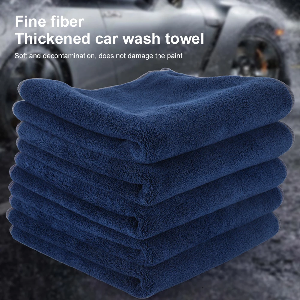 

Top Soft Car Wash Towel 800GSM Coral Fleece Microfiber Towel Super Absorbent Car Cleaning Detailing Drying Cloth Auto Care Towel