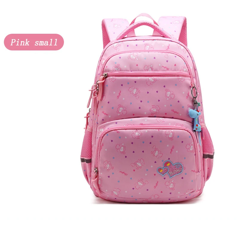Pink small Детский милый рюкзак, женская сумка, женская школьная Противоугонная сумка для ноутбука, школьные сумки, школьная сумка для девочек-подростков, Детские рюкзаки - Цвет: Pink small