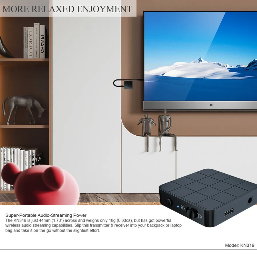 Новый Bluetooth 5 0 приемник и передатчик 2 в 1 аудио музыка стерео беспроводной адаптер