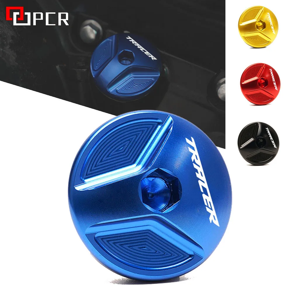 

For YAMAHA MT09 2014-2019 2020 MT-09 Tracer 900 GT Motorcycle CNC Engine Oil Filler Cup Plug Cover cap Screw TRACE NEW