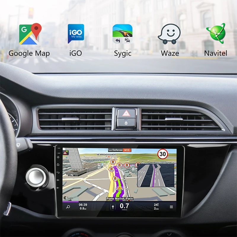 Jansite R9 10 &quotАвтомагнитола для KIA RIO 4 2017 4G Wifi 2G + 32G Android сенсорный экран gps Bluetooth