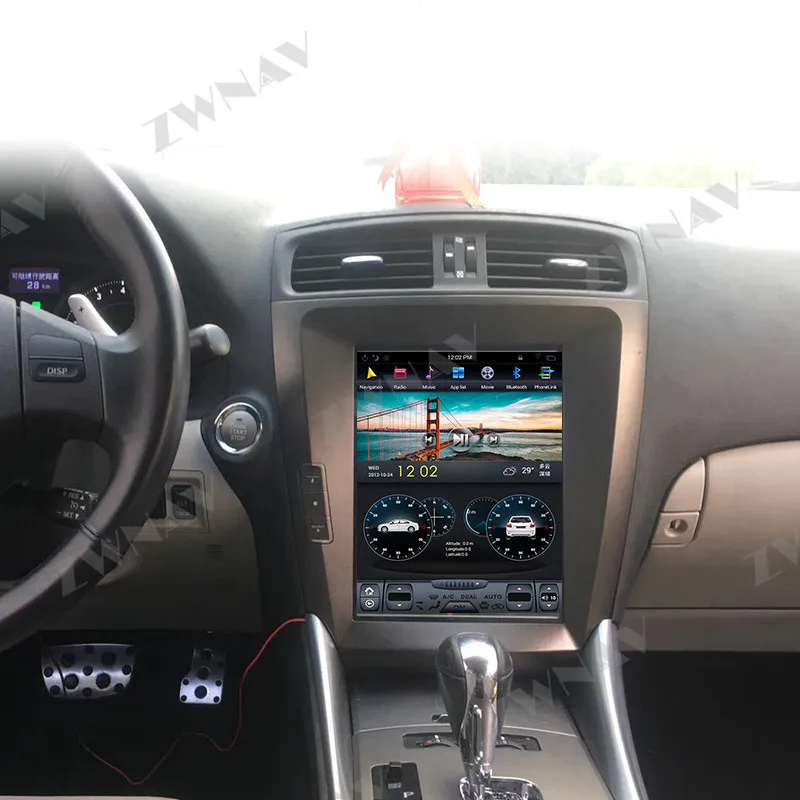 Для Lexus IS IS300 Android радио Автомобильный мультимедийный плеер IS200 IS250 IS350 2005 + tesla
