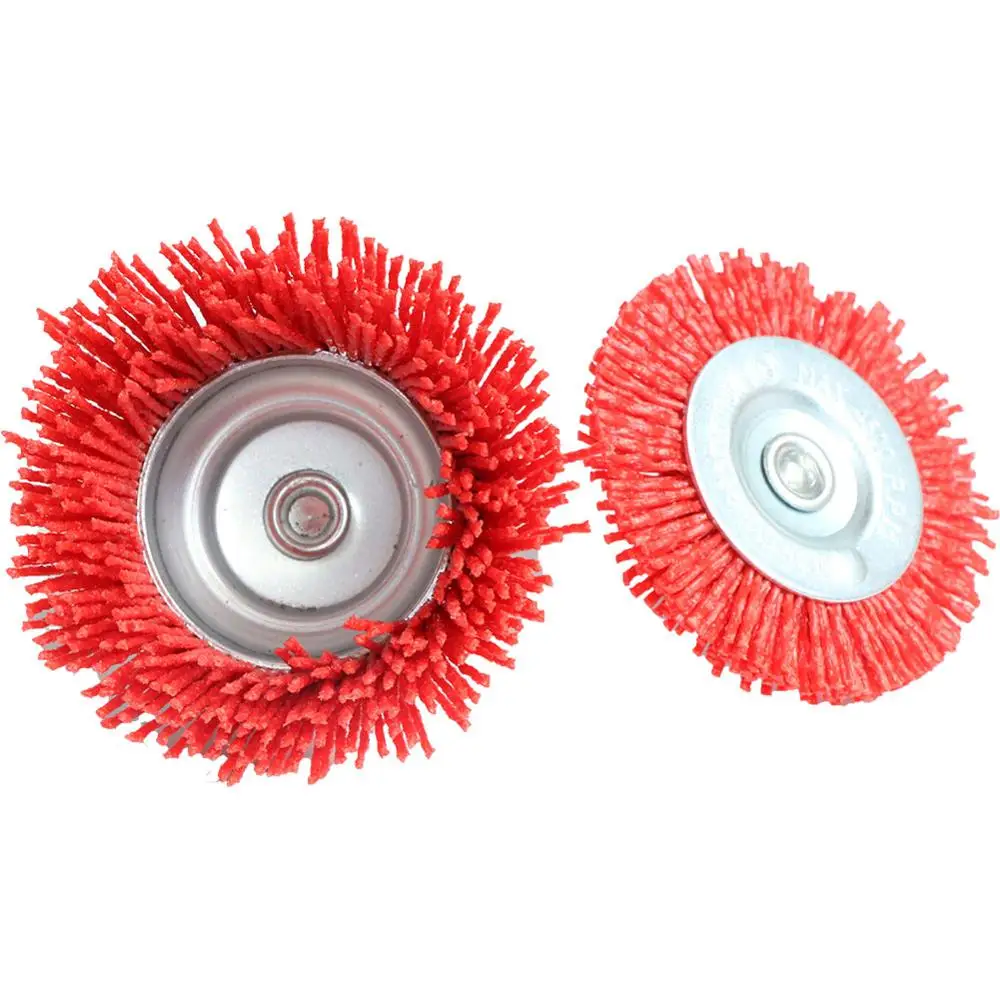 Нейлоновая Щетка для стакана 1 шт. 2 5/3/4 дюйма абразивная проволочная щетка-колесо