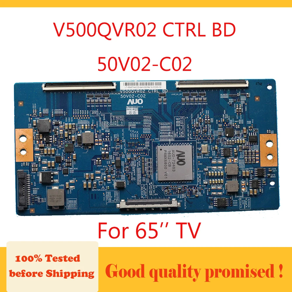 65 дюймовый телевизор V500QVR02 CTRL BD 50V02 C02 T Con плата для &quotТВ логическая оригинальный