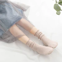 20 pairs per set cotton sock women japanese style autumn and winter womens cotton socks solid color socks wholesale female sock