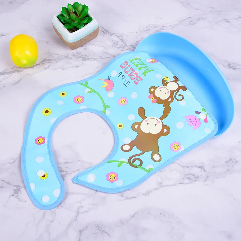 1 шт. Детский водонепроницаемый нагрудник с длинным рукавом|Нагрудники и