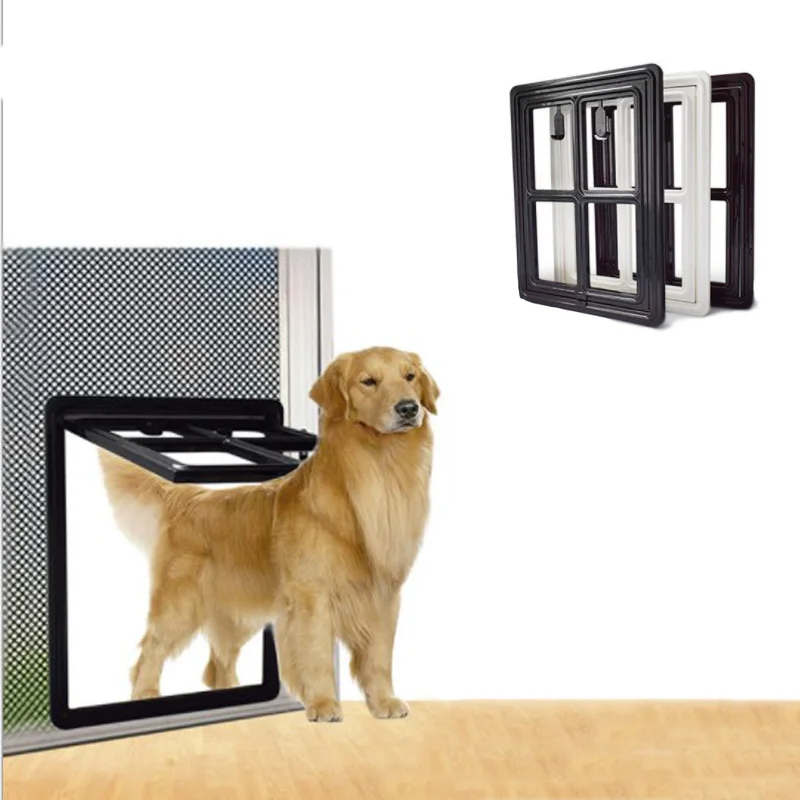 

Pet Screen Door Anti-bite Large, Medium and Small Cat and Dog Screen Door and Window Pet Door Hole Anti-mosquito Dog Door Hole