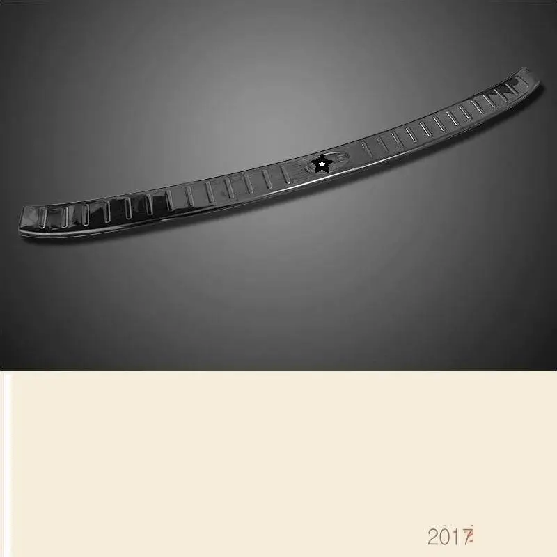 Модифицированные декоративные хромовые задние панели багажника педаль дверная