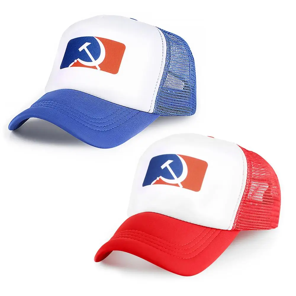 Мужская и Женская бейсбольная кепка русская коммунизма хип хоп Детская Snapback