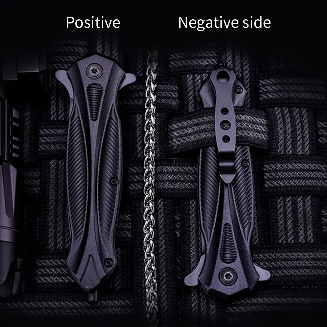 

Blackstone Washed Antique Sharp Folding Knife Quick Opening Outdoor Tactical Folding Knife Jungle Adventure Folding Knife